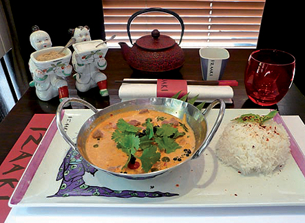 Recette Kosher Curry de canard Thai par Izaaki